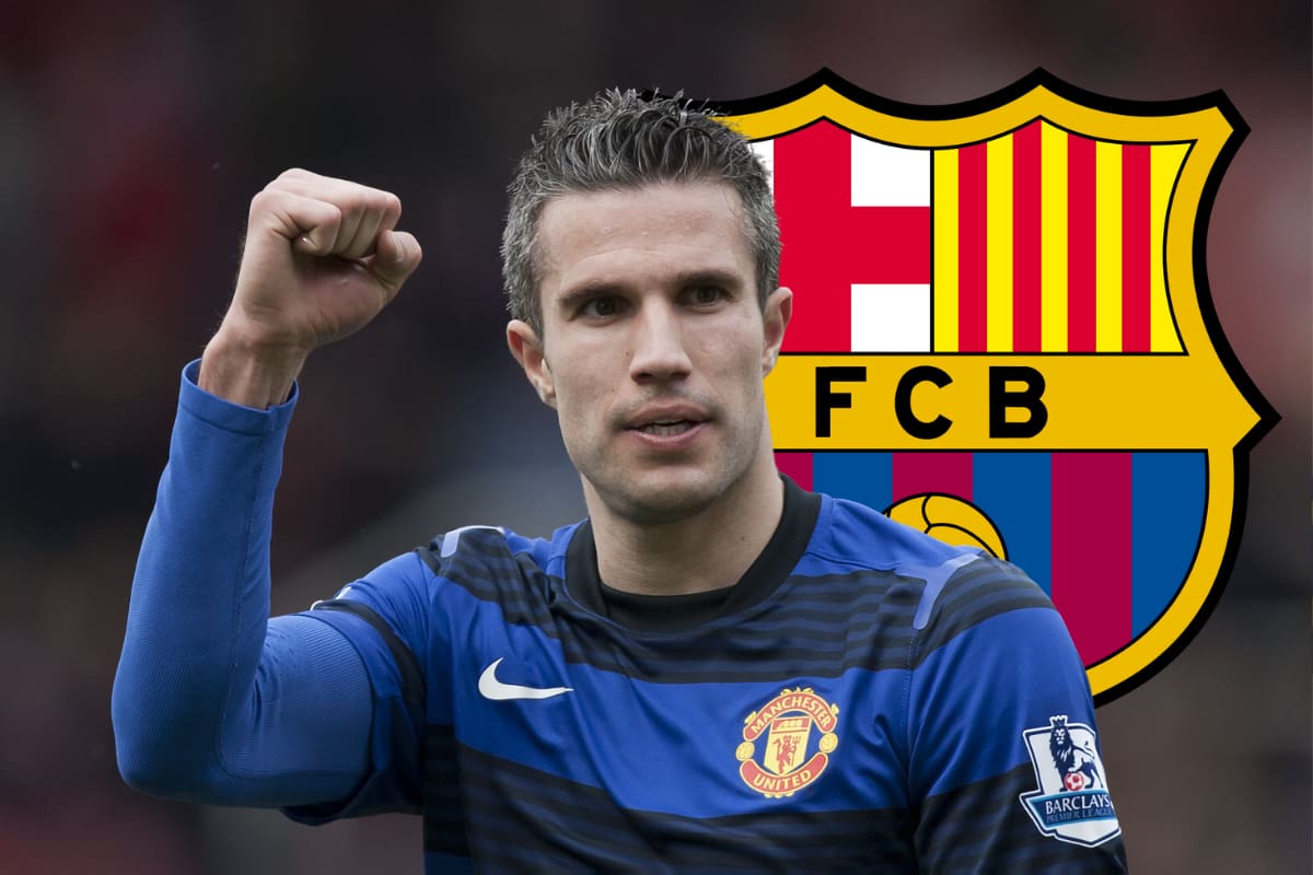 Van Persie, leyenda de Países Bajos, reveló que era su sueño jugar en el Barcelona