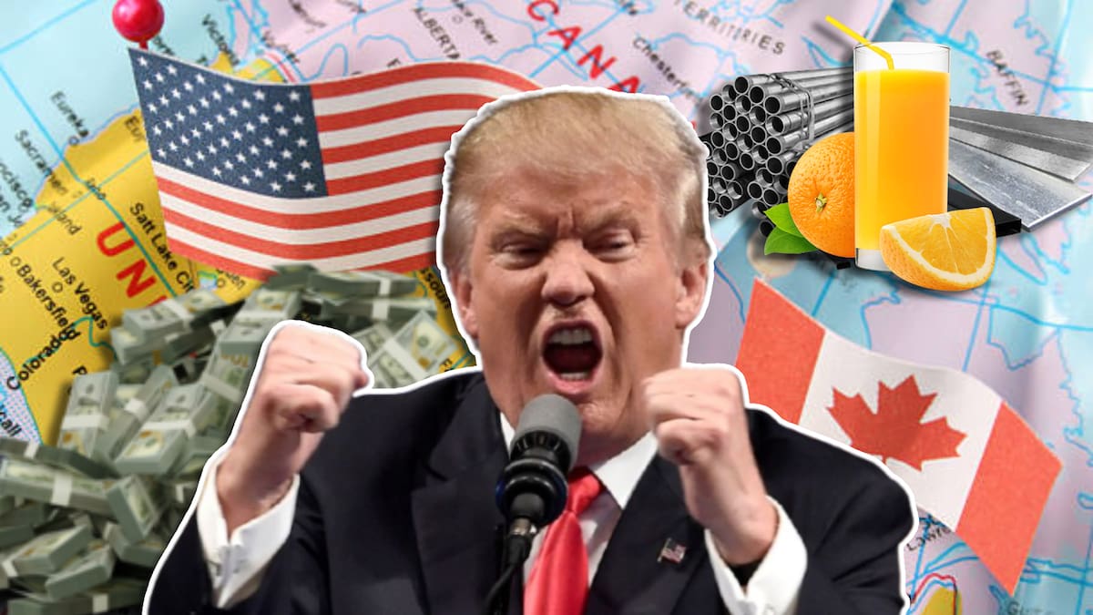 Canadá analiza imponer aranceles a productos que ingresen desde EU ante amenazas de Trump para productos canadienses. | Foto: Especial.