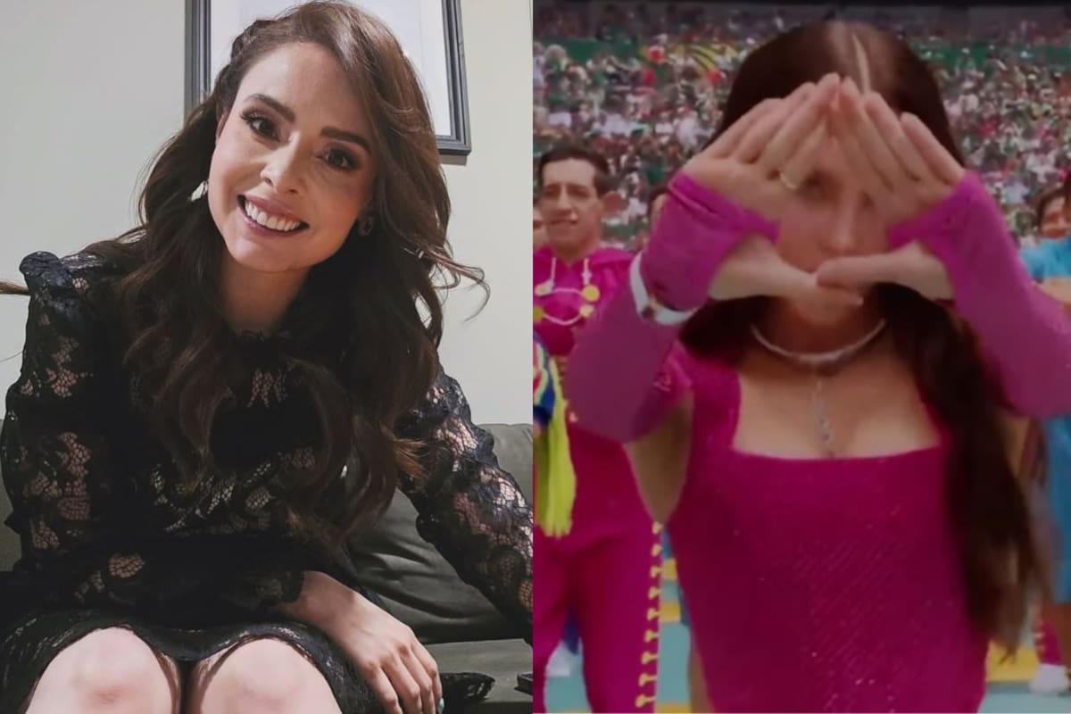 Maryfer Centeno analiza la supuesta señal “illuminati” que hizo Belinda durante la inauguración del Mundial 2026