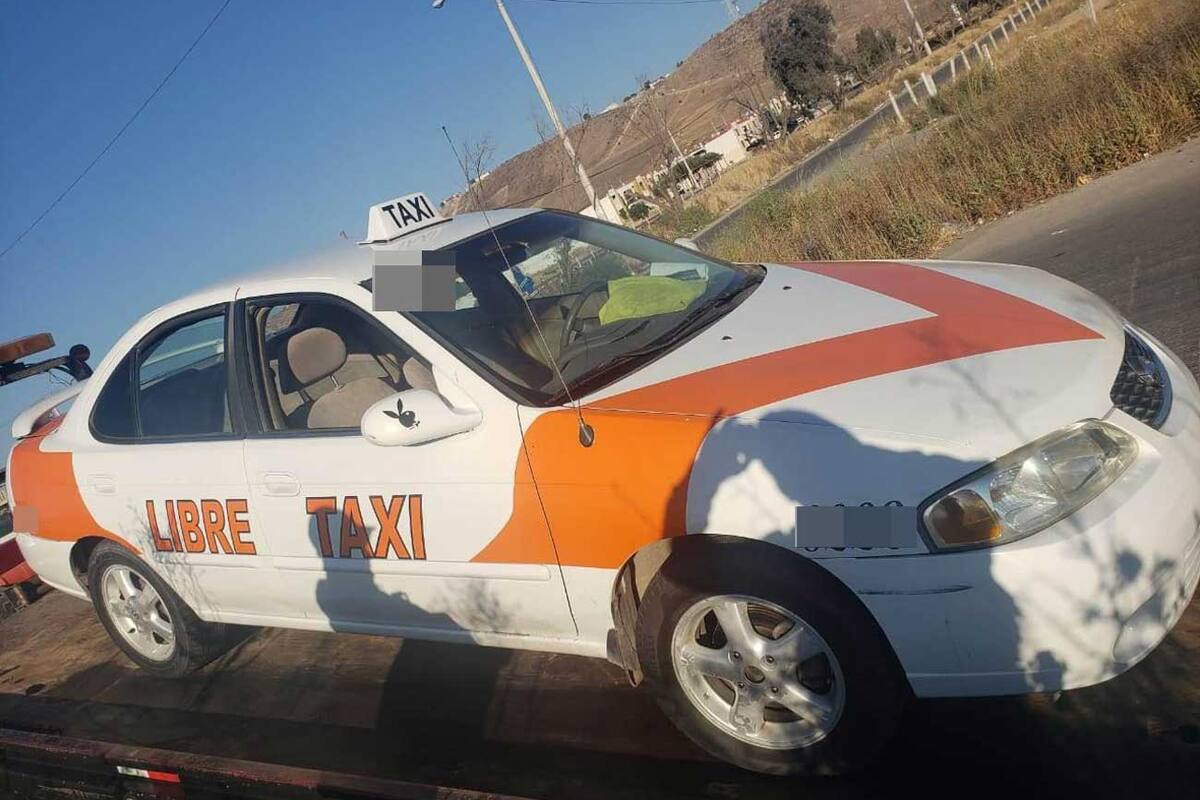 Utilizaban taxi para transportar arma de fuego