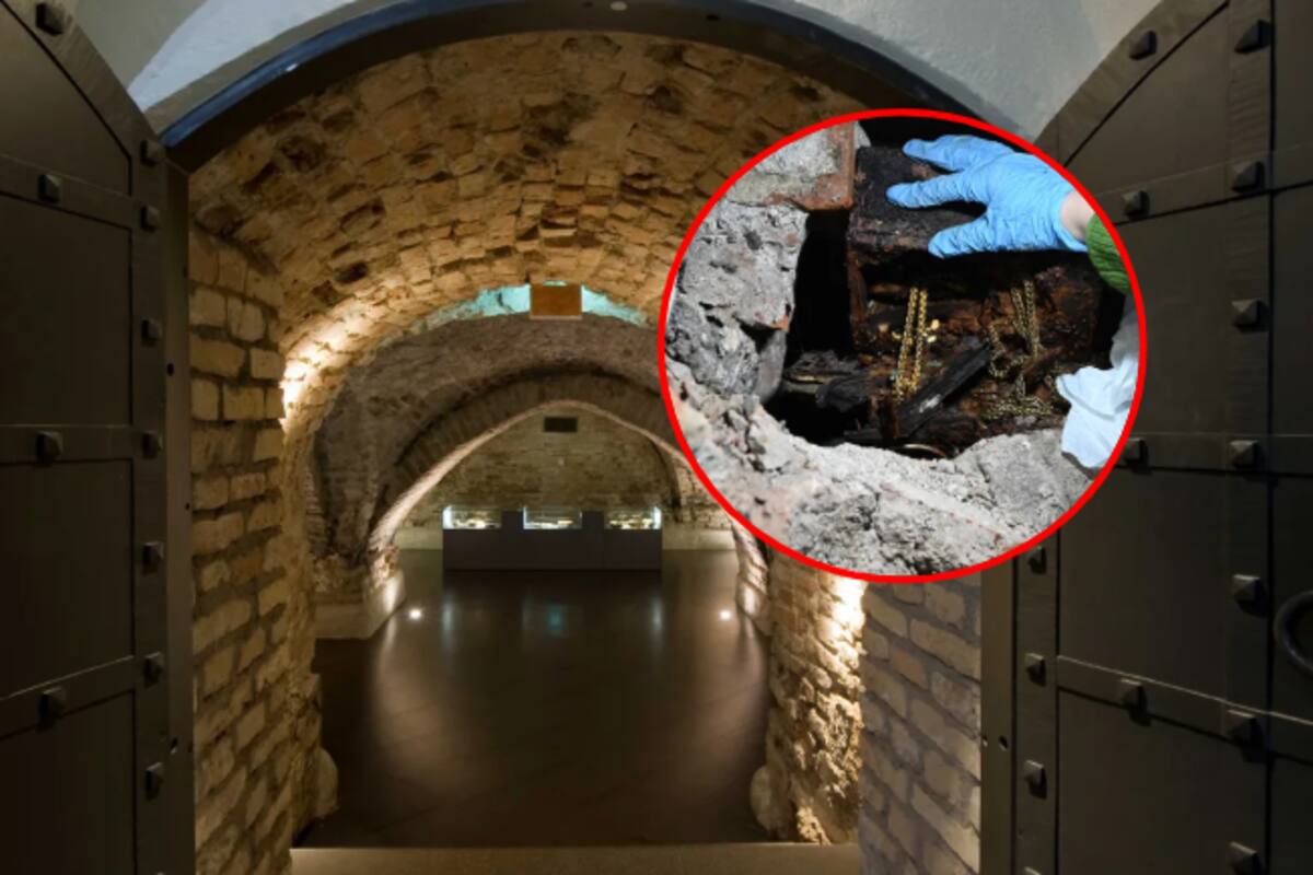 Descubren tesoros funerarios medievales en las criptas de la Catedral de Vilna