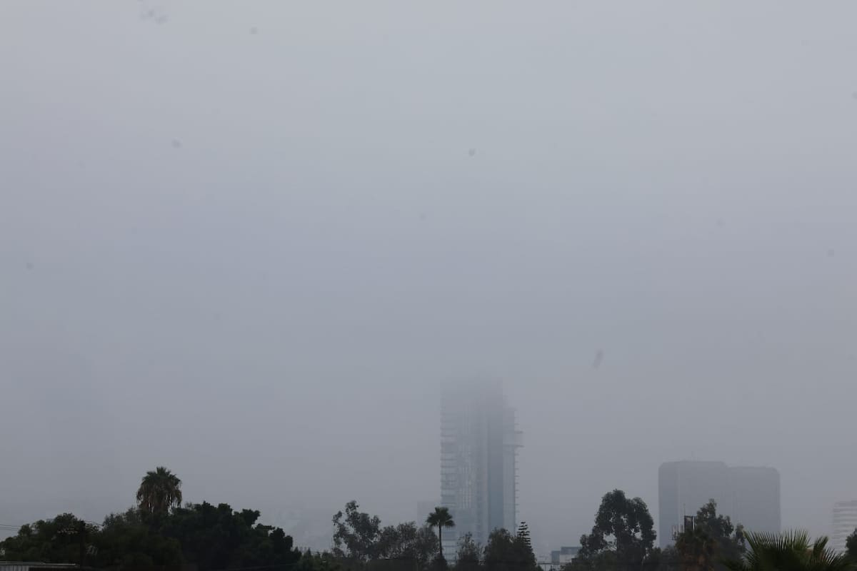 Neblina cubre Tijuana y prevén temperaturas de hasta 38 °C para el fin de semana