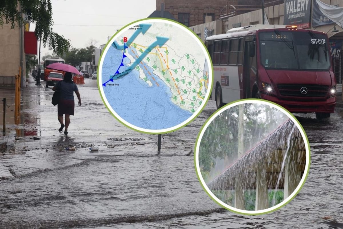 Alerta climática: Fuertes lluvias para mañana martes en estas ciudades de México
