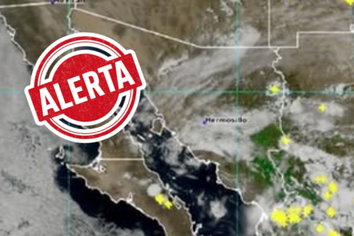 Alerta doble en Sonora: tormentas con vientos peligrosos y temperaturas de hasta 42°C