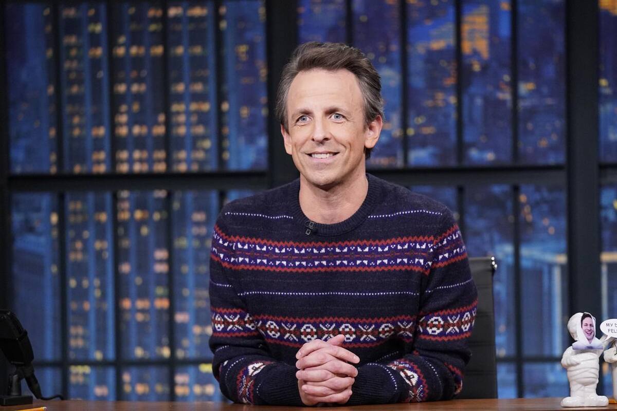 El presentador Seth Meyers revela que dio positivo a Covid-19