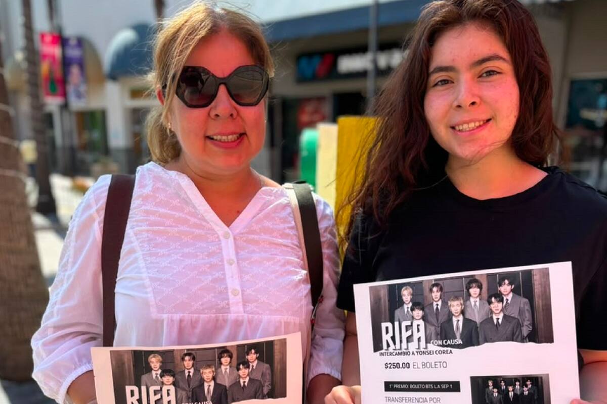 Estudiante de CETYS rifa boleto de BTS para financiar intercambio académico en Corea del Sur
