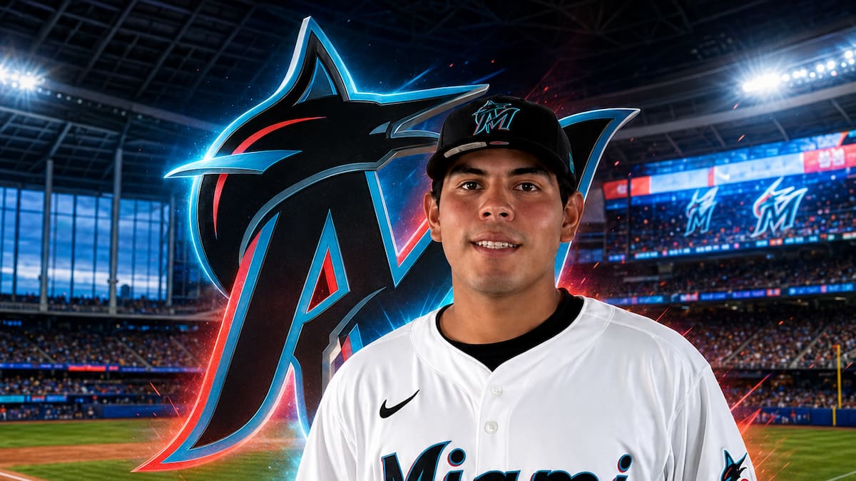 El pitcher guaymense, Paul Sebastián Mendoza, firmó con los Marlins de Miami