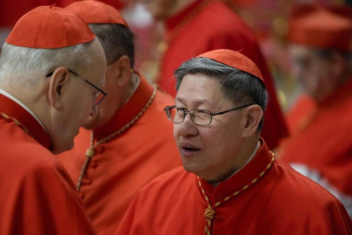 Cardenal Luis Antonio Tagle (Filipinas, 67 años). Foto: AP