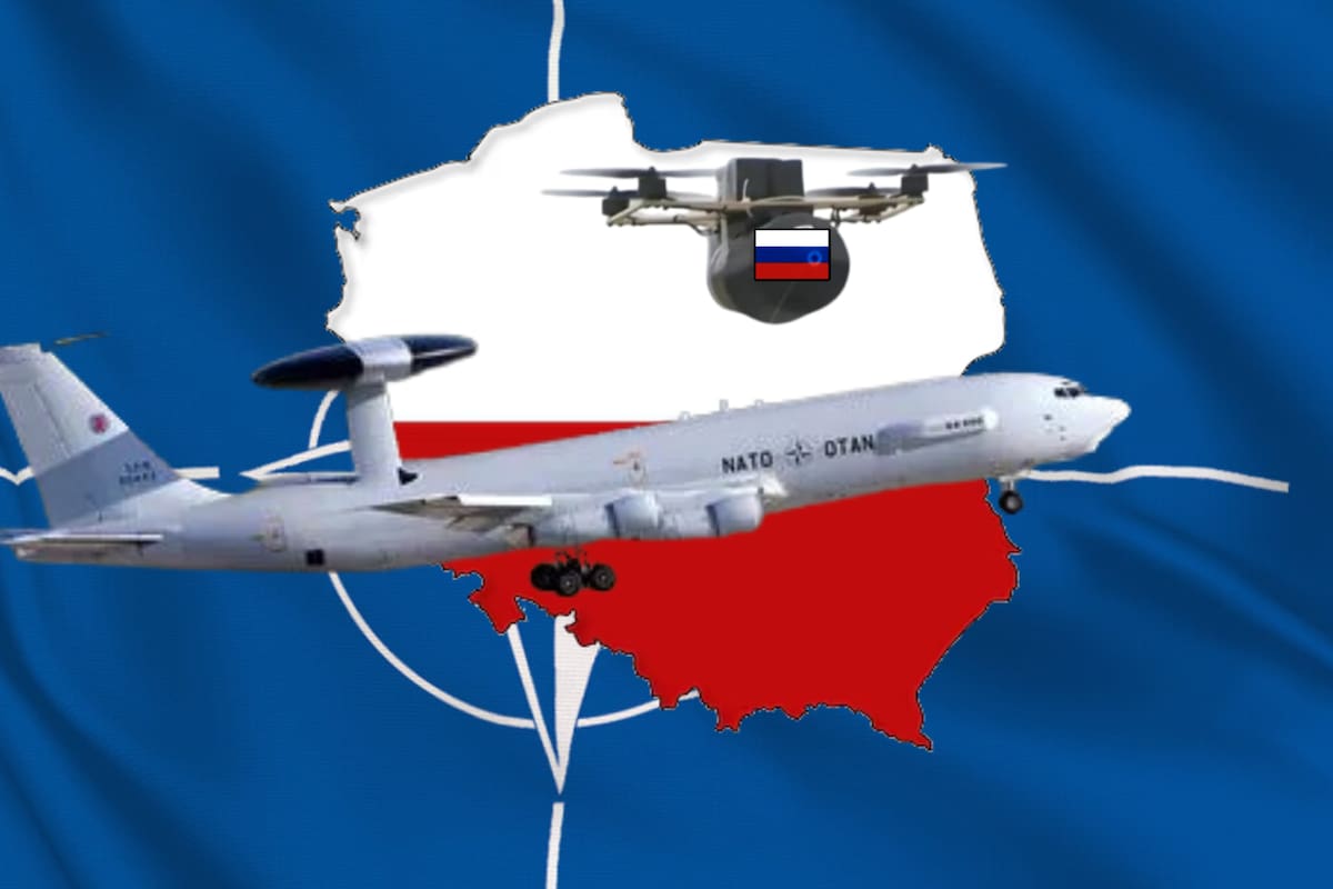 ¿Por qué la OTAN ha enviado aviones a Polonia y qué pasa con los drones rusos?