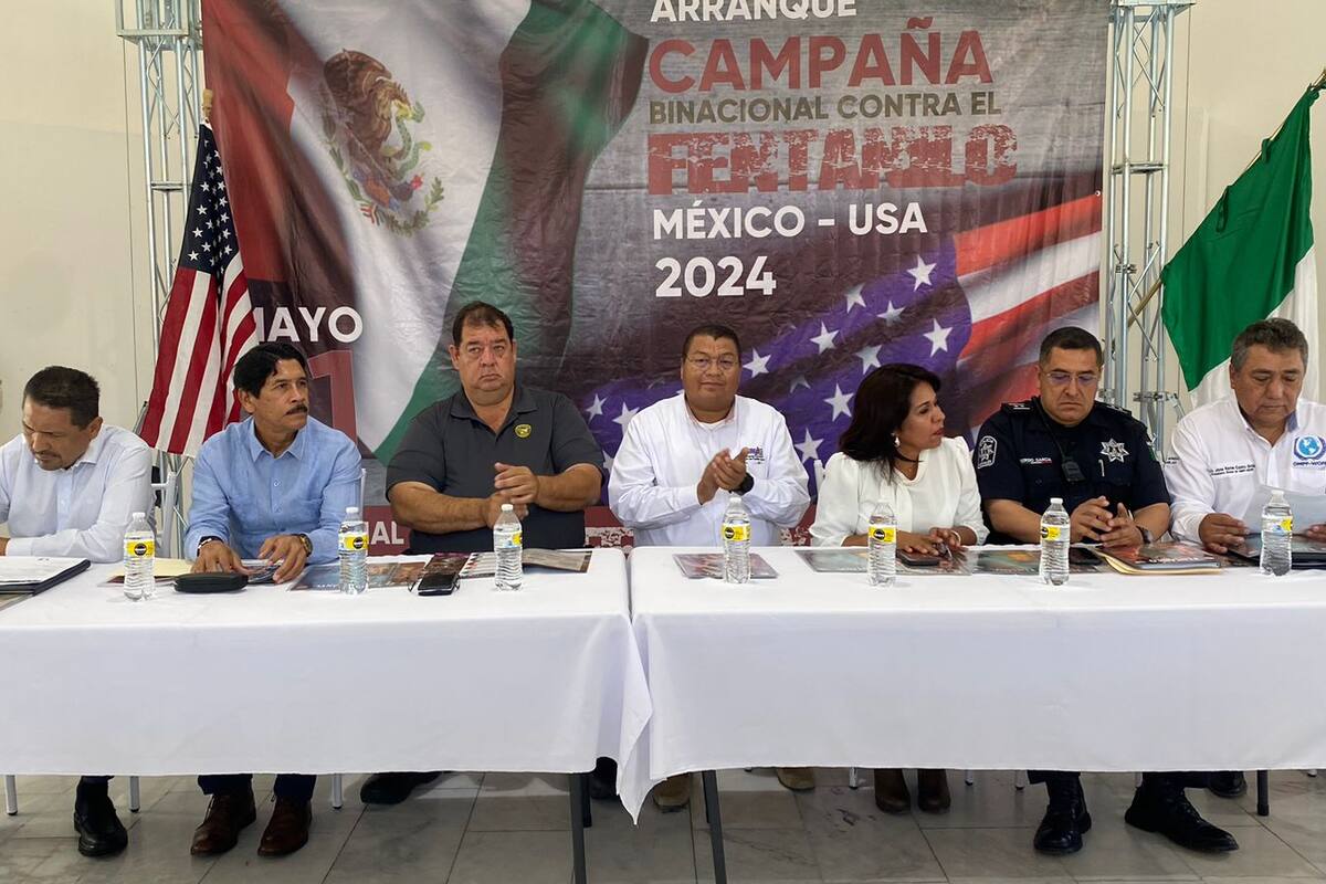 Promueven México-EU campaña binacional en contra del fentanilo