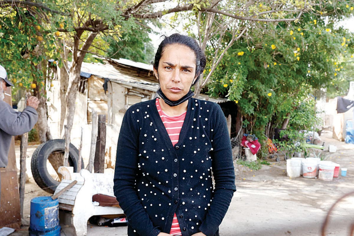 Familia en El Ranchito se “hace bolita” en un cuarto para aguantar el frío en Hermosillo