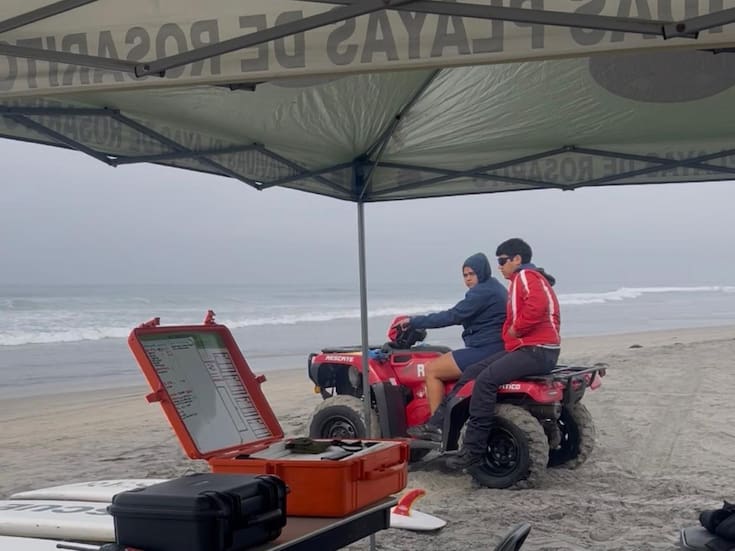 A casi una semanas de su desaparición en Rosarito, sigue la búsqueda de Obed en el mar