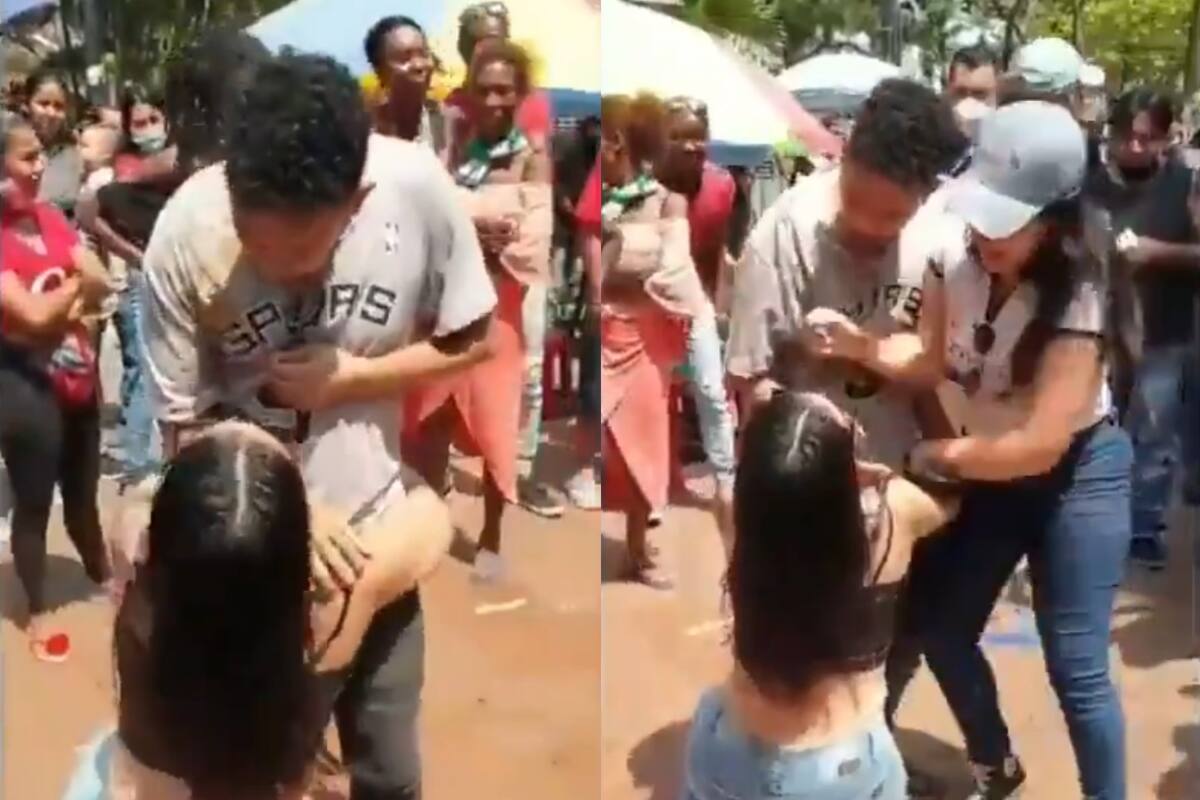 Encuentra a su ex con nueva novia y se arrodilla para pedir 'oportunidad'