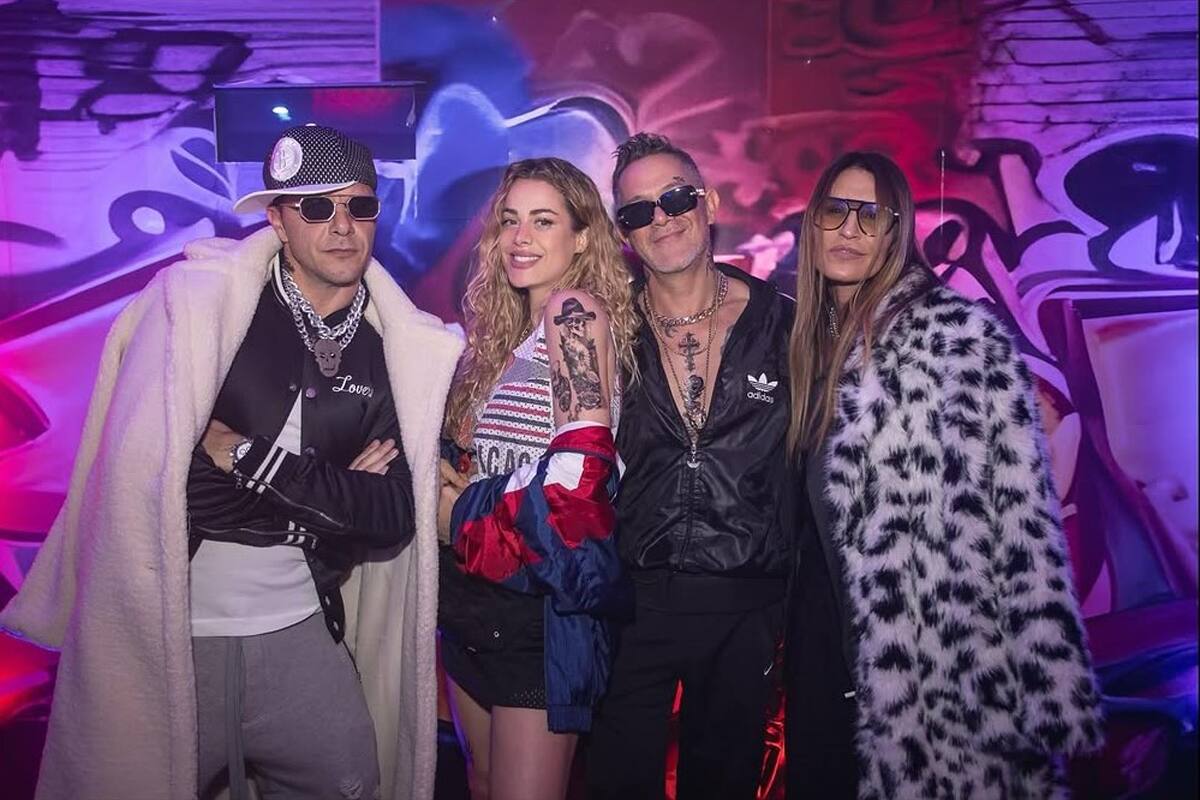 Candela Márquez celebra cumpleaños de Alejandro Sanz con fieste temática