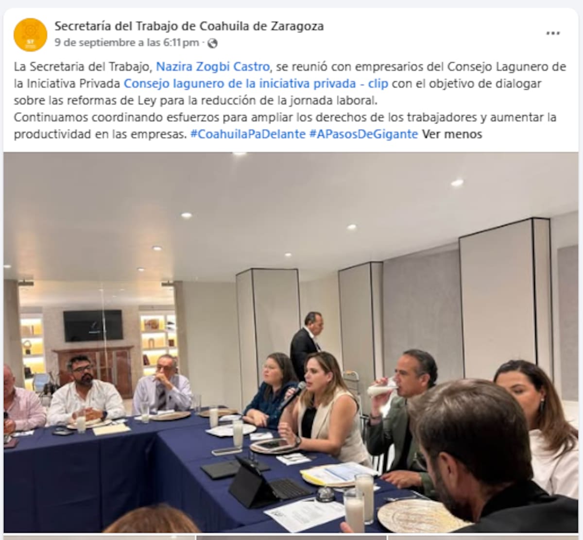 Empresas se preparan para la reducción de la jornada laboral. Foto: Facebook