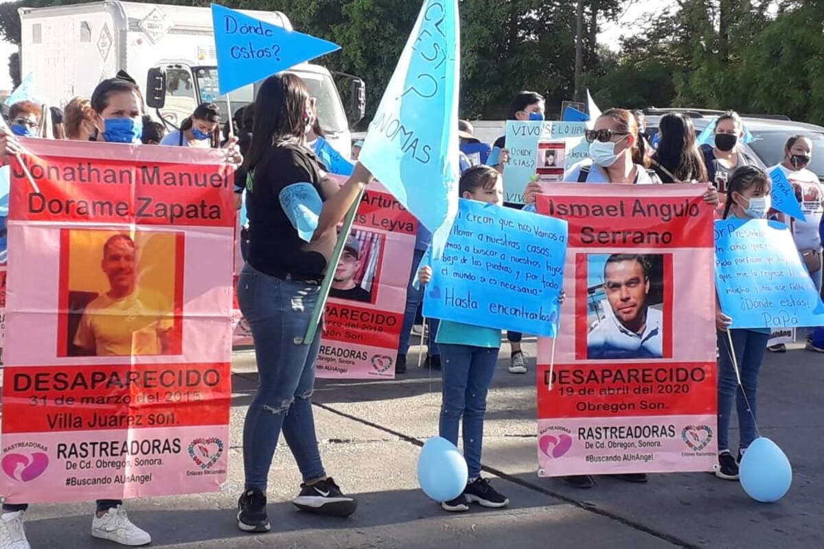 Marcharán por los hombres desaparecidos en Cajeme