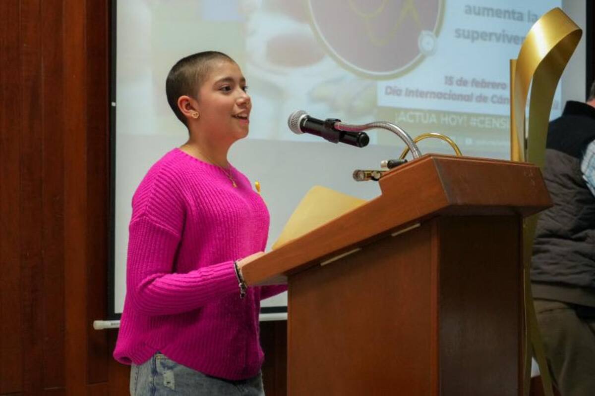 “A Dios le pido que, como yo, todos los niños toquen la campana”: Alexia, vence al cáncer