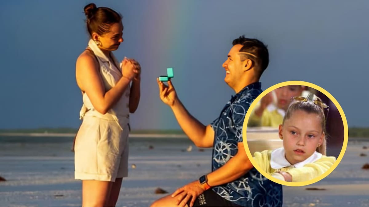 Natalia Juárez, ex actriz de “Vivan los Niños”, anuncia su compromiso con romántica propuesta en la playa