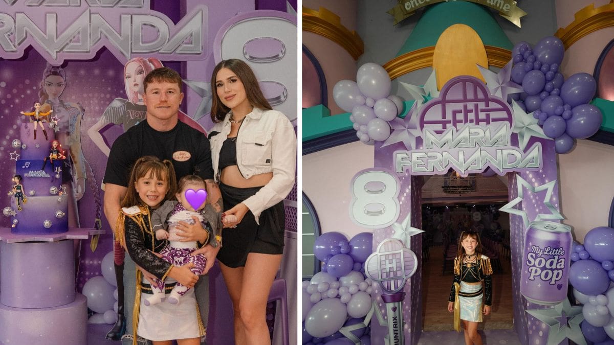 ¡Lujo y fantasía! María Fernanda, la hija del ‘Canelo’, celebra su cumpleaños con una millonaria fiesta con temática de ‘K-Pop Demon Hunters’ digna de una estrella