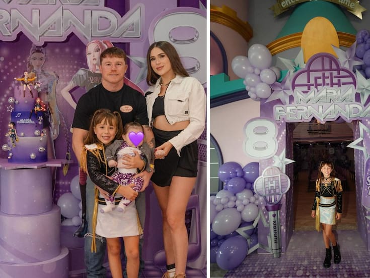 ¡Lujo y fantasía! María Fernanda, la hija del ‘Canelo’, celebra su cumpleaños con una millonaria fiesta con temática de ‘K-Pop Demon Hunters’ digna de una estrella