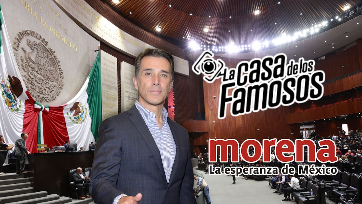 Sergio Mayer pide licencia como diputado de Morena para participar en La Casa de los Famosos, mientras solo una de sus 26 iniciativas ha sido aprobada desde 2018