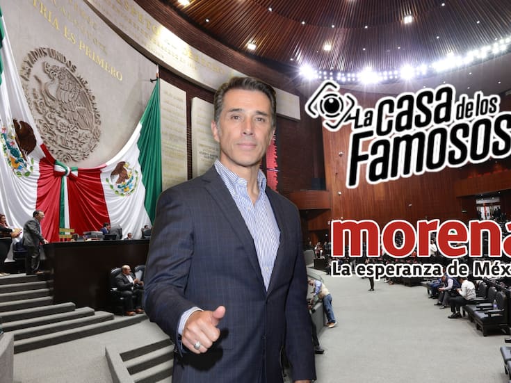 Sergio Mayer pide licencia como diputado de Morena para participar en La Casa de los Famosos, mientras solo una de sus 26 iniciativas ha sido aprobada desde 2018