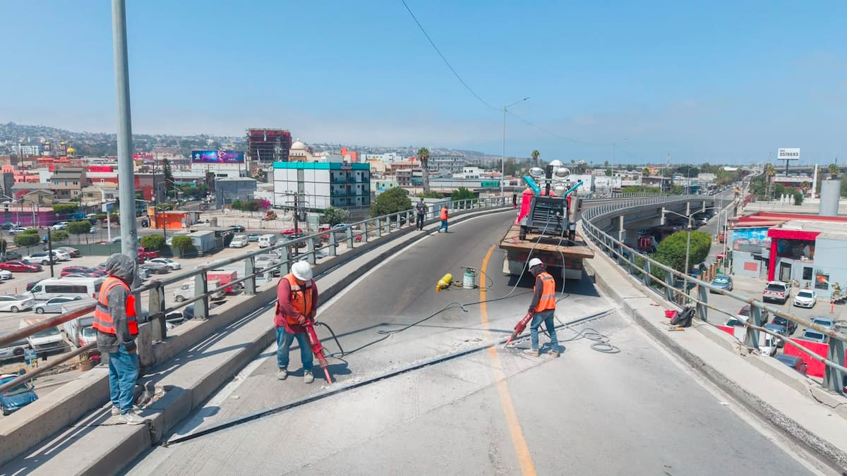 El Puente El Chaparral permanecerá cerrado del 3 al 10 de agosto por trabajos de mantenimiento; autoridades piden utilizar rutas alternas y salir con anticipación. Foto: Border Zoom.