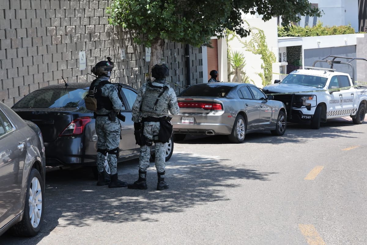 El inmueble dónde fue asegurado "El Flakito'', se mantiene bajo el resguardo de autoridades. Foto: Sergio Ortiz