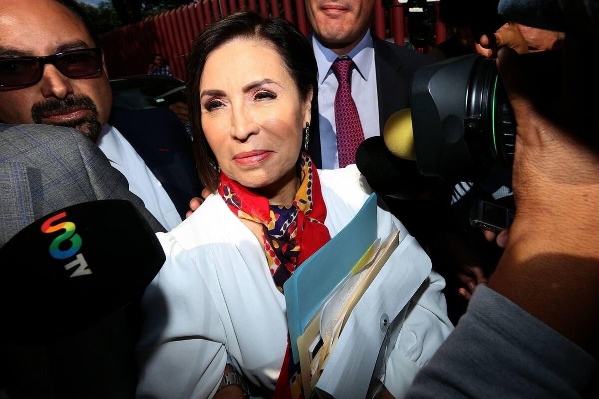 Rosario Robles, acusada por la Estafa Maestra, se queda en la cárcel por riesgo de fuga