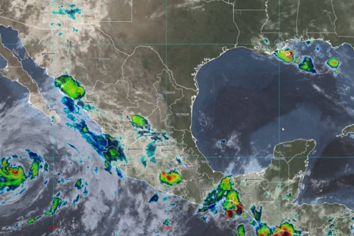 Clima en México: Tormenta tropical “Celia” sigue alejándose del País, pero las lluvias se mantienen