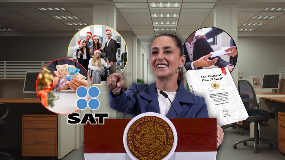 ¿SAT descontará ISR del aguinaldo a los trabajadores de todo México que ganan entre 15 y 18 mil pesos? Esto explica la Ley Federal del Trabajo