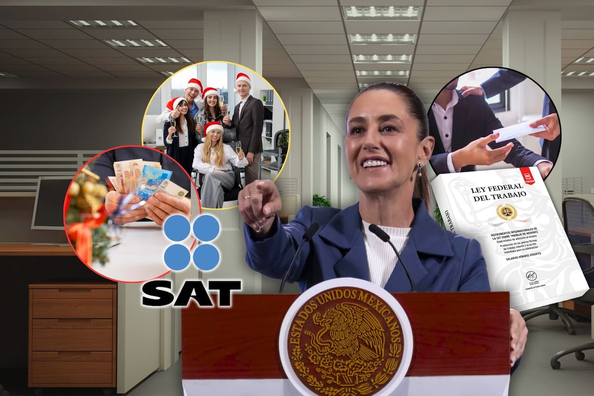 ¿SAT descontará ISR del aguinaldo a los trabajadores de todo México que ganan entre 15 y 18 mil pesos? Esto explica la Ley Federal del Trabajo