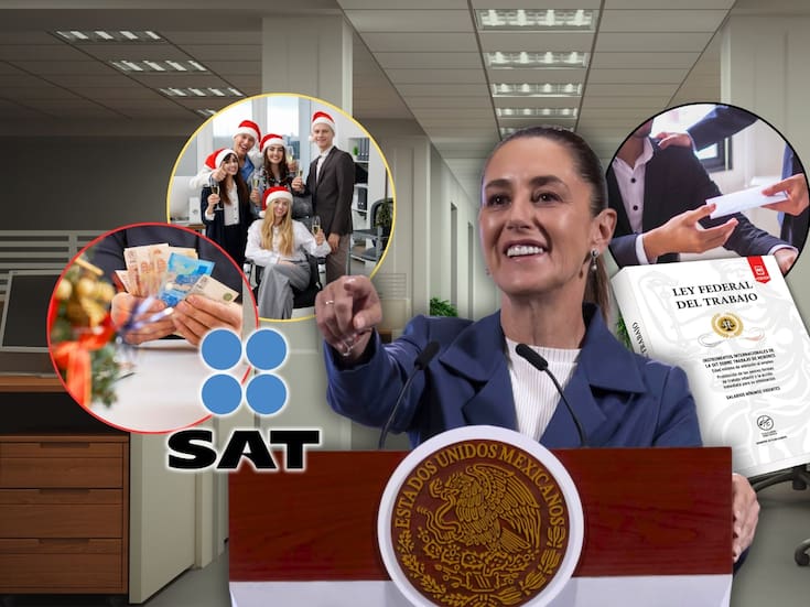 ¿SAT descontará ISR del aguinaldo a los trabajadores de todo México que ganan entre 15 y 18 mil pesos? Esto explica la Ley Federal del Trabajo