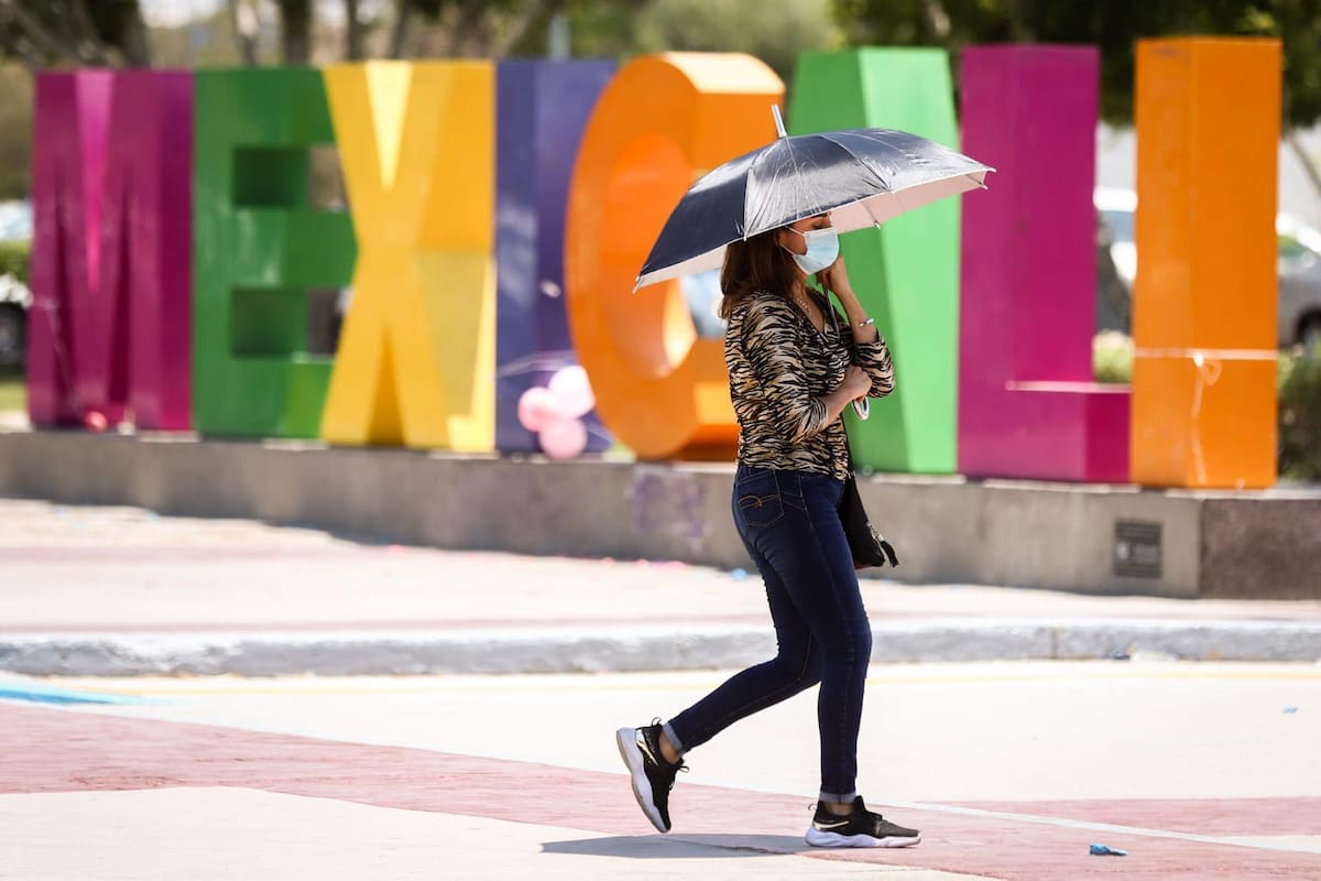 Clima Mexicali: Temperaturas podrían rebasar los 45°C