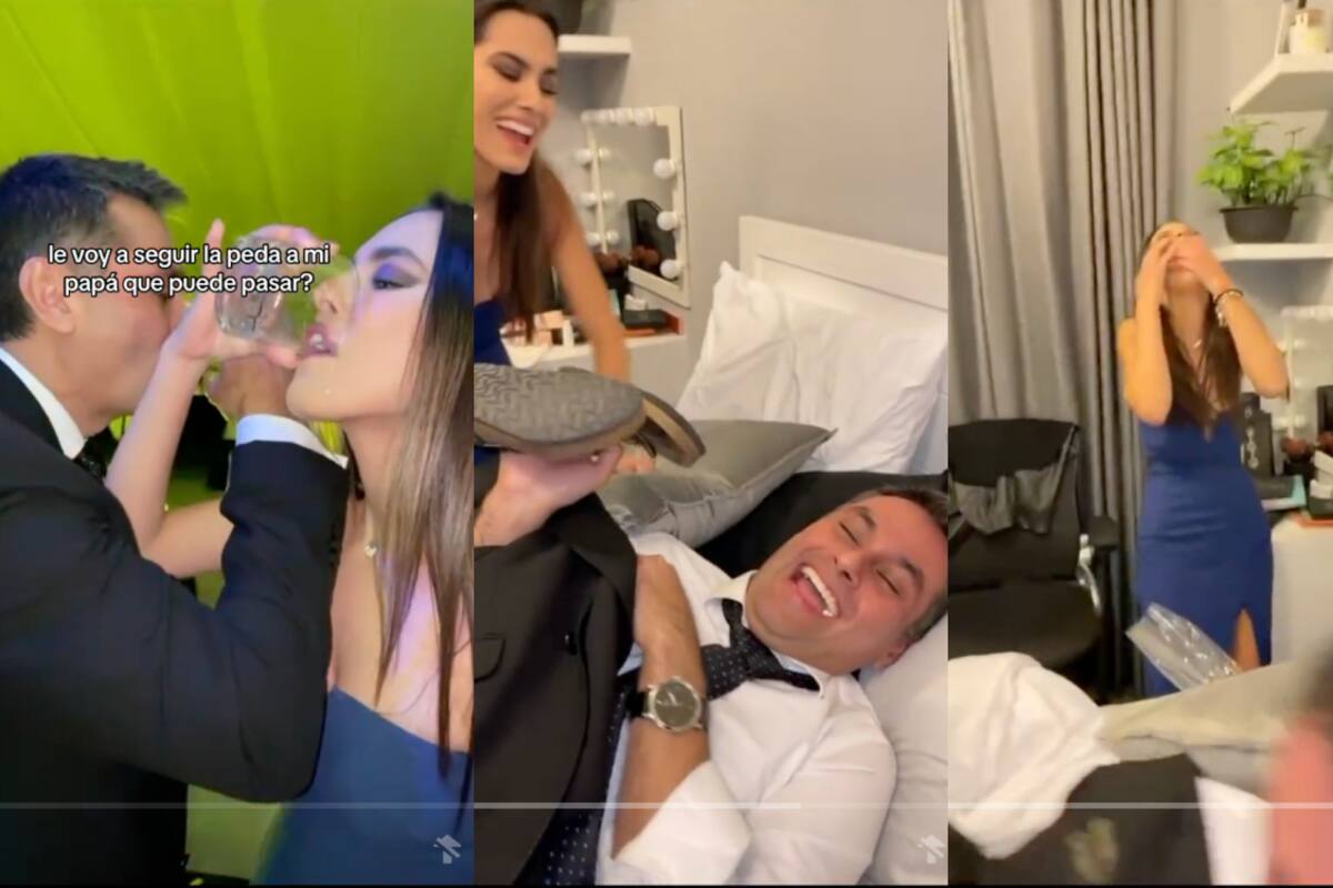 Padre e hija arrasan en TikTok tras mostrar su divertida noche de copas juntos (VIDEO)