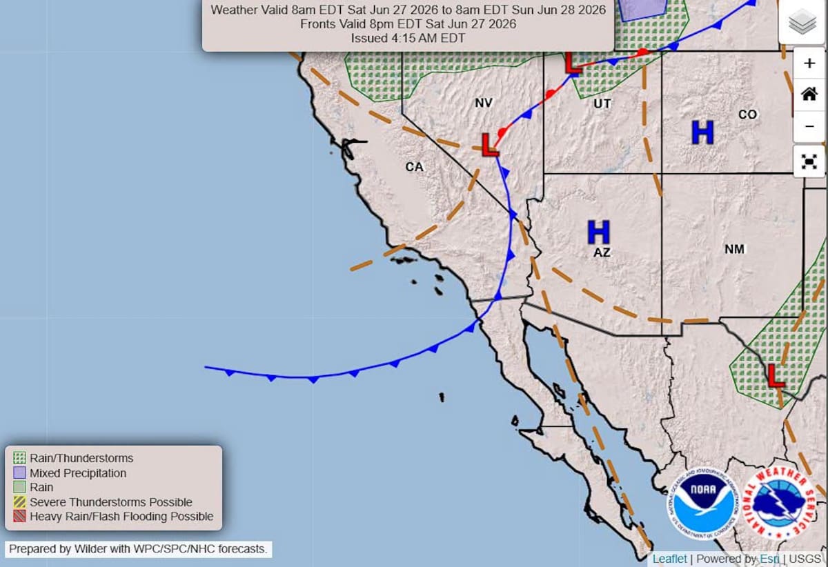 A inicios de julio se prevé un descenso en las temperaturas mínimas en Hermosillo, FOTO: ESPECIAL/METEOALERT
