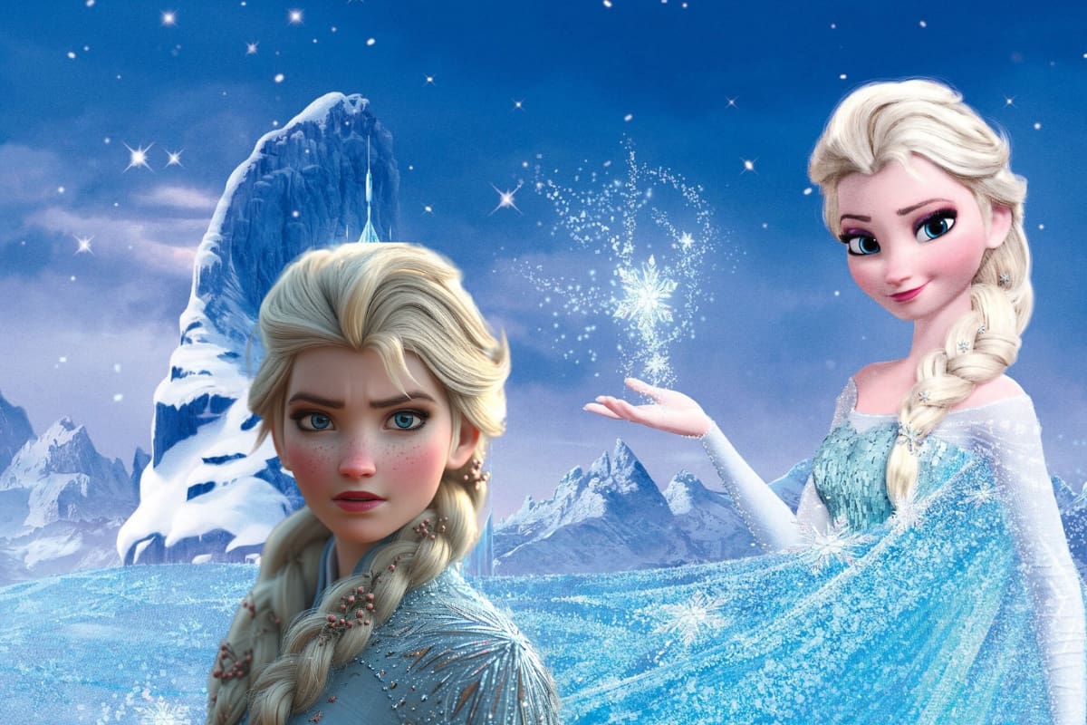 Elsa de Frozen cobra vida gracias a la Inteligencia Artificial