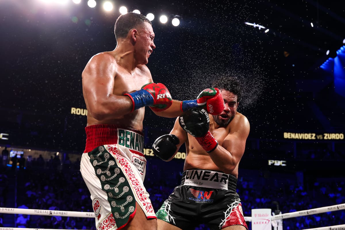 El ‘Monstruo’ Benavidez apostó a su velocidad y potencia ante ‘Zurdo’