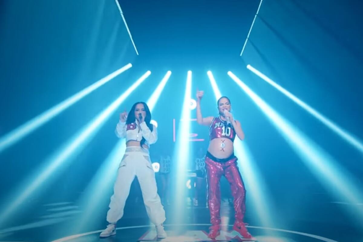 Natti Natasha hace presentación "en vivo" a días de dar a luz