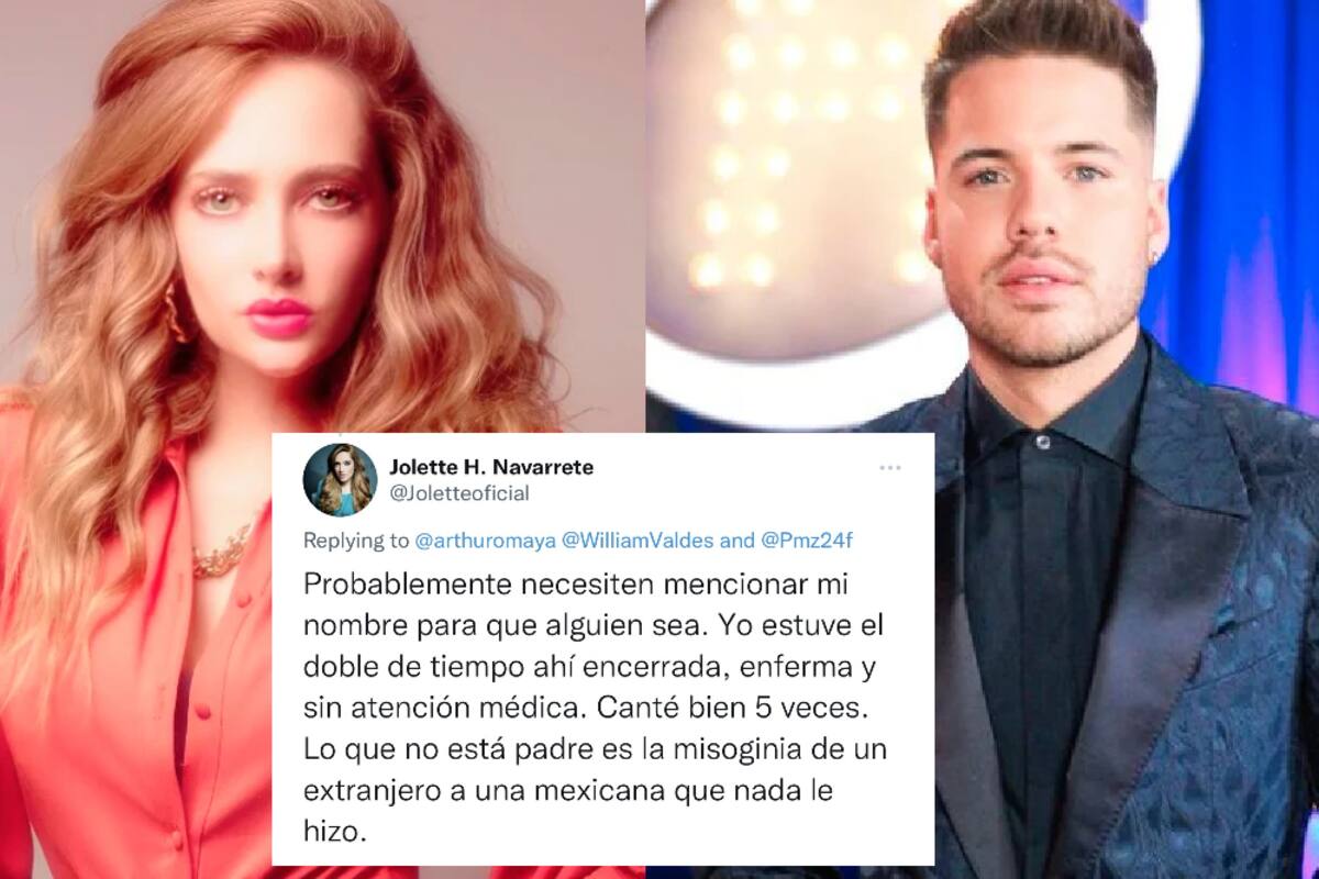 Jolette en tendencia tras pelea con William Valdés; acusan misoginia y xenofobia respectivamente