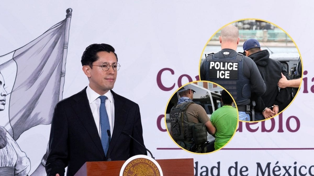 México reporta 14 mil connacionales detenidos en ICE y CBP mientras rechaza acuerdo de “tercer país seguro” con Estados Unidos