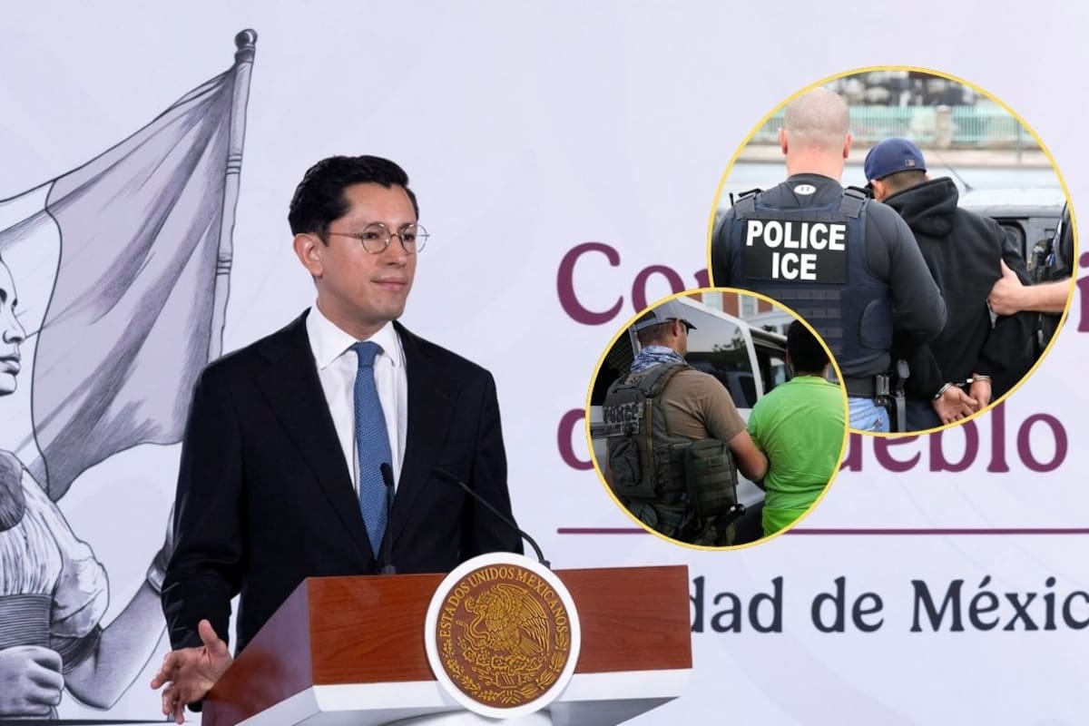México reporta 14 mil connacionales detenidos en ICE y CBP mientras rechaza acuerdo de “tercer país seguro” con Estados Unidos