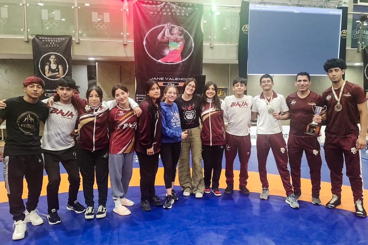 Bajacalifornianos destacaron en el Nacional de Luchas