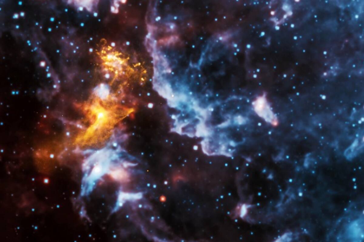Choque entre dos estrellas de neutrones cerca del Sistema Solar