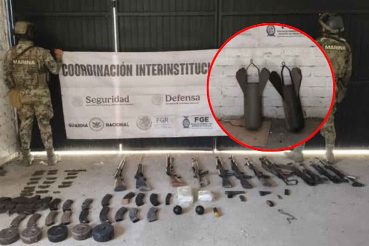 Hallan arsenal y explosivos en Escuinapa: neutralizan granadas, químicos y armas largas tras operativo interinstitucional