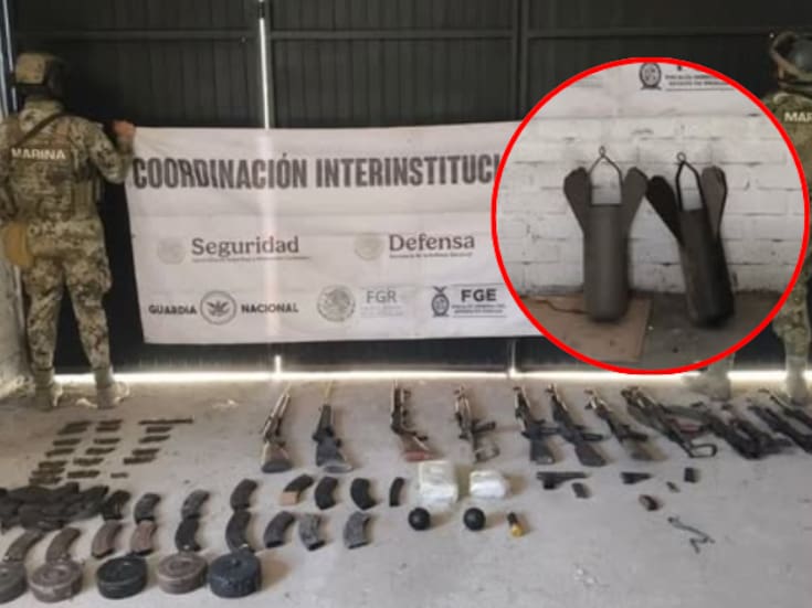 Hallan arsenal y explosivos en Escuinapa: neutralizan granadas, químicos y armas largas tras operativo interinstitucional