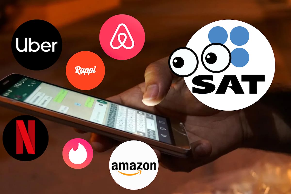 A partir del 1 de abril, el SAT podrá acceder a información de usuarios de Netflix, Tinder, Uber, Amazon y más aplicaciones, tras cambios al Código Fiscal que obligan a plataformas digitales a compartir datos