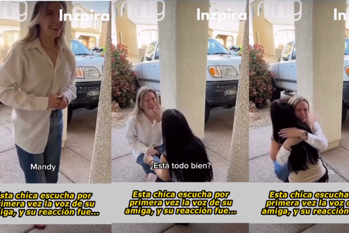 VIDEO: mujer sorda escucha por primera vez en su vida la voz de su mejor amiga; esta fue su reacción