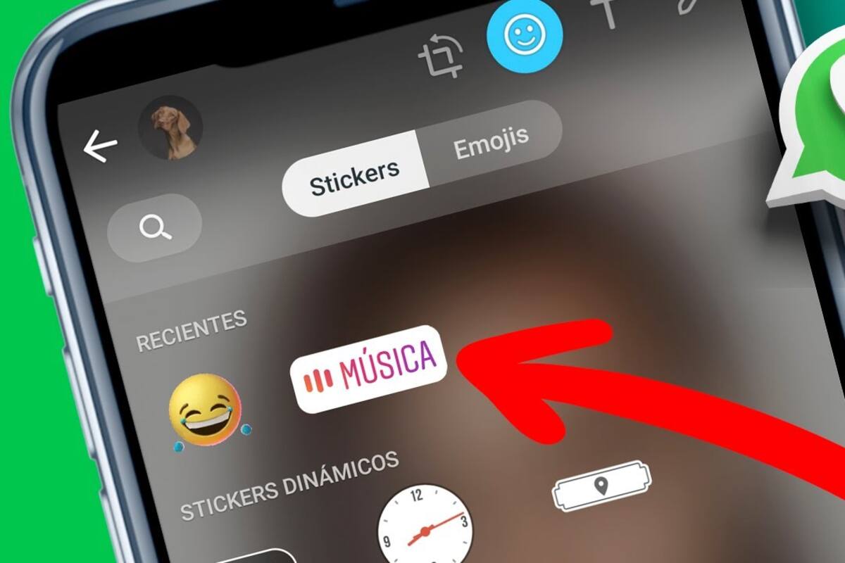 Truco para poner música en tus estados de WhatsApp