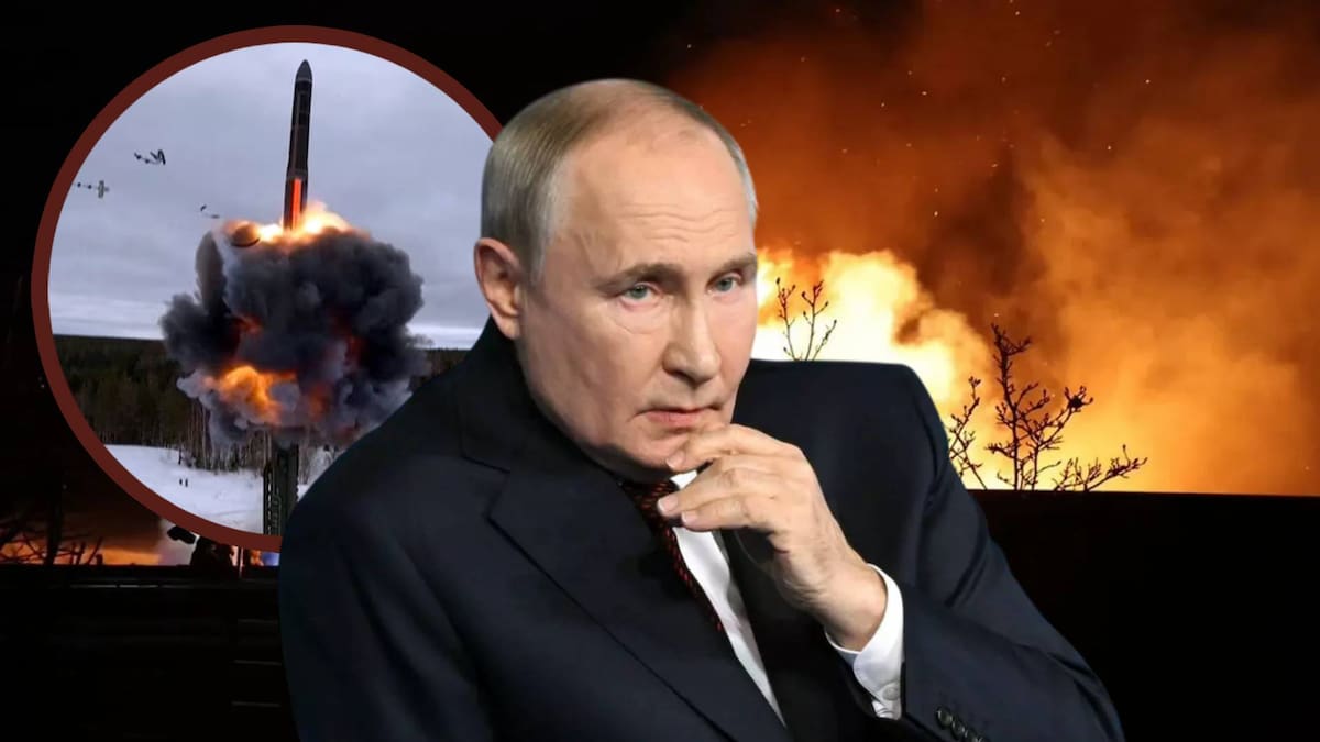 Ucrania reportó un ataque ruso por misil intercontinental; Putin desmintió diciendo que fue de medio alcance. Foto: Especial